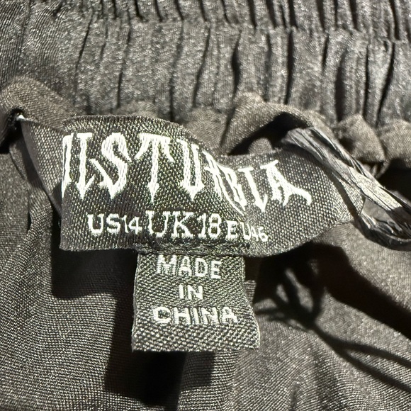 Disturbia Maple Broderie Hem Maxi Skirt - Picture 4 of 5